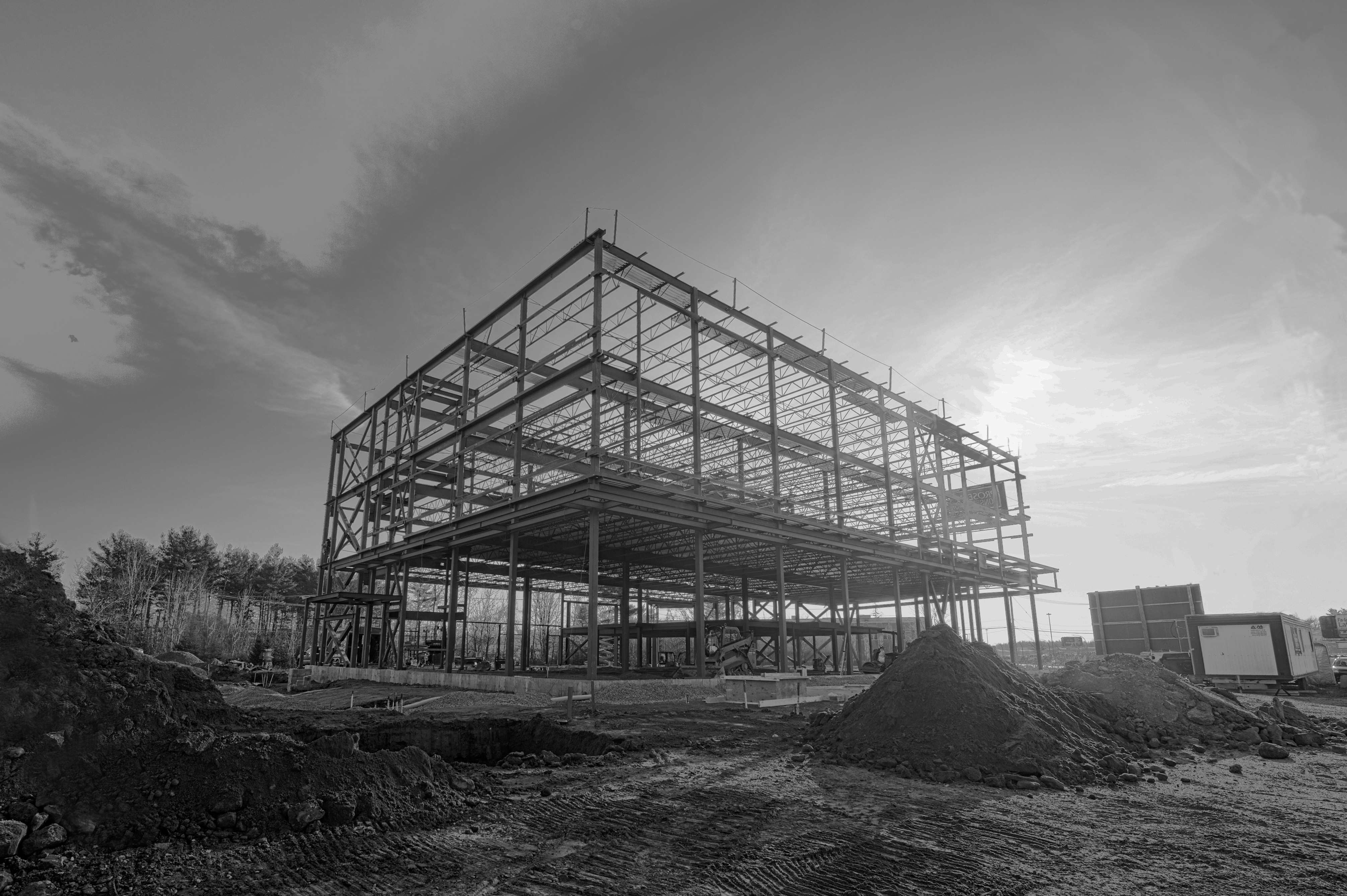Conception & réalisation commerciale - Complexe Synerca Blainville - Structure